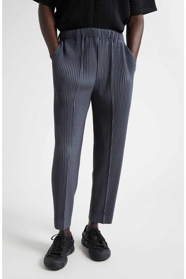 Monthly Colors July Pleated Pants, Main, color, CHERT BLUE