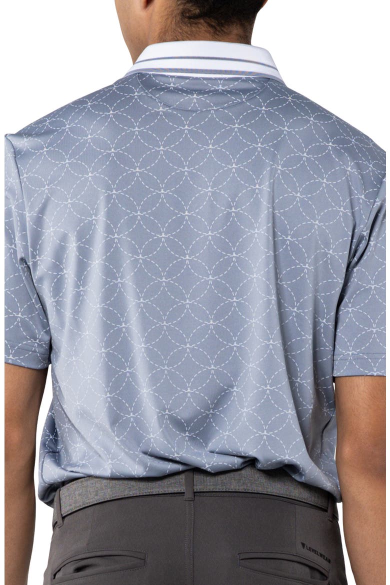 Cascase Polo, Alternate, color, PEBBLE/ WHITE