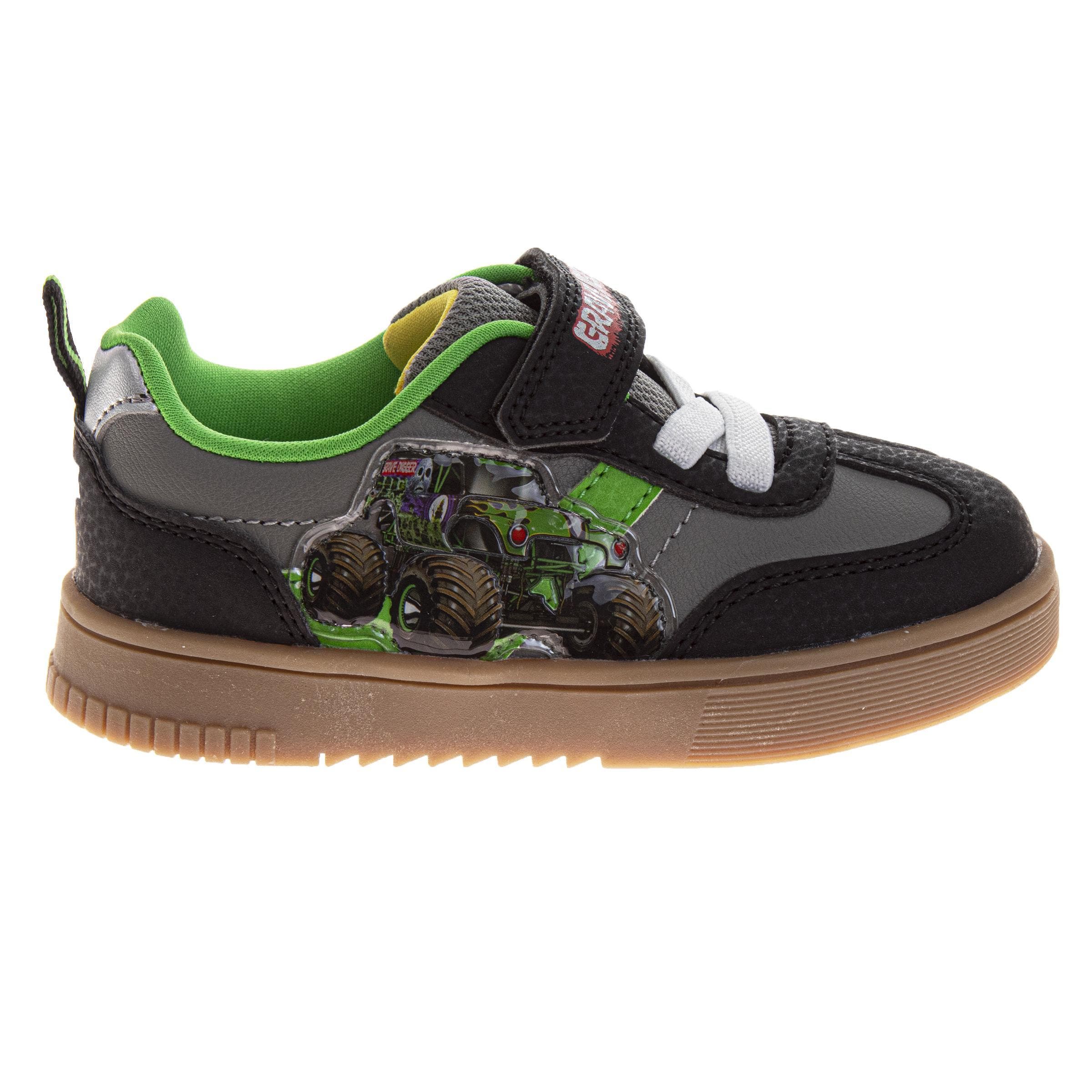 Monster Jam Sneaker, Alternate, color, Black Grey