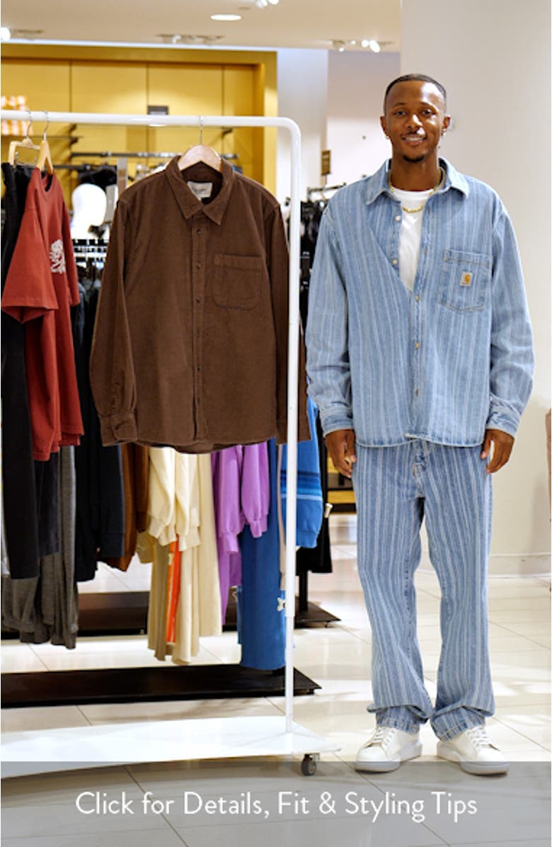 Cotton Corduroy Button-Up Shirt, sales video thumbnail