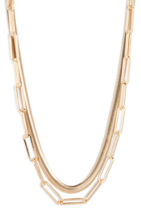 Layered Chain Necklace