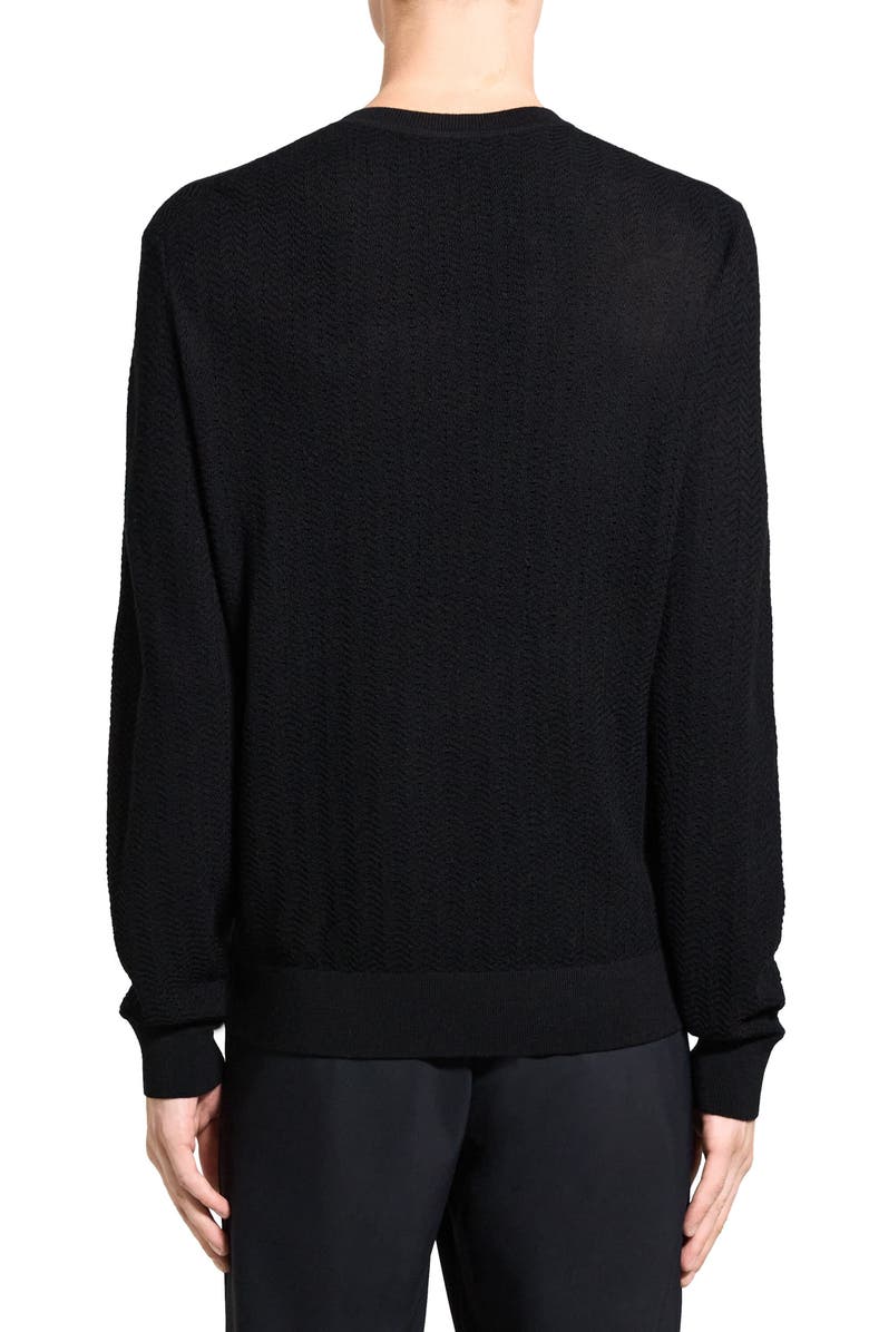 Theory Novo Merino Wool Blend Crewneck Sweater, Alternate, color, 