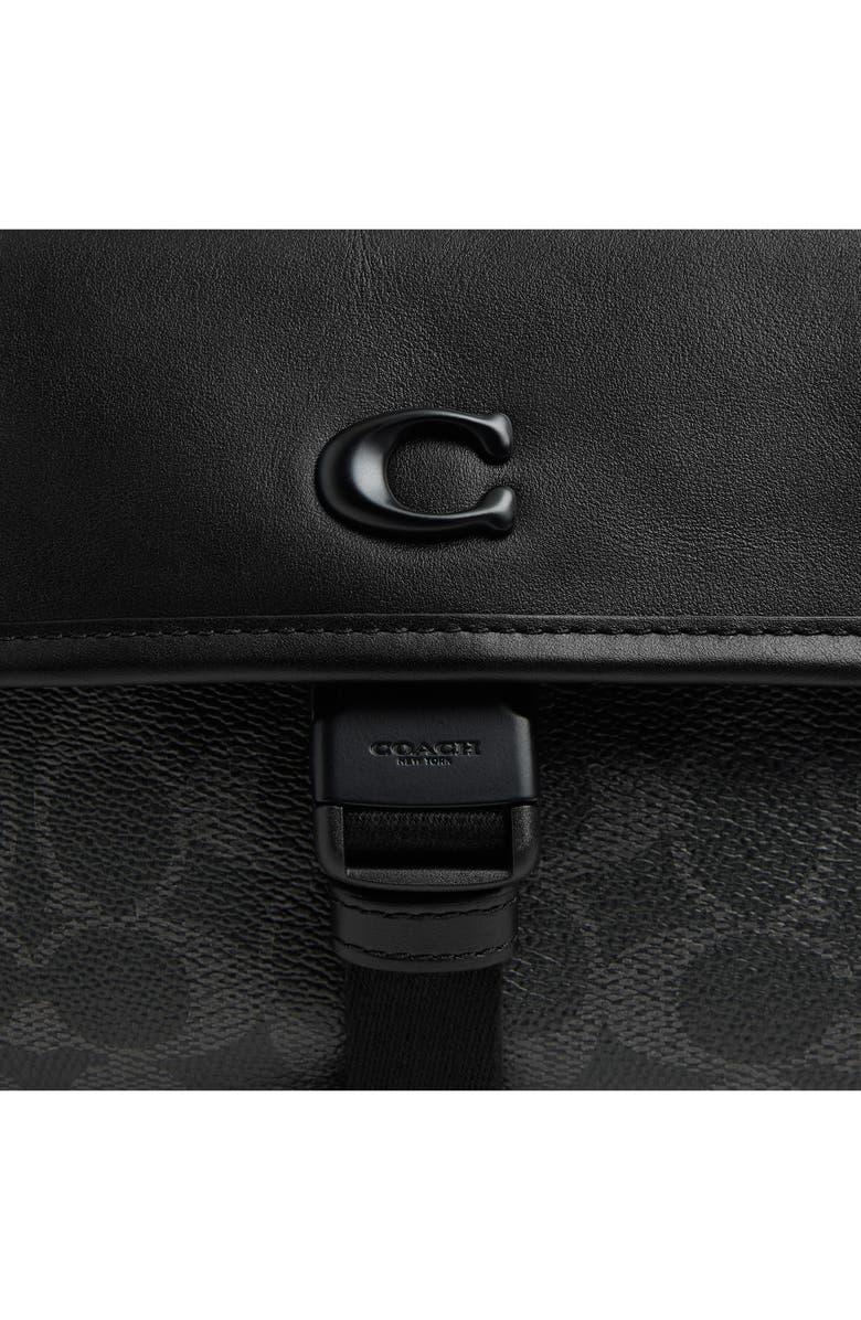 COACH Slim Money Clip, Alternate, color, Charcoal/ Black