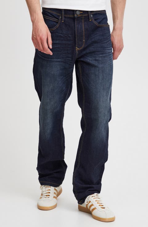 Regular Fit Straight Leg Jeans
