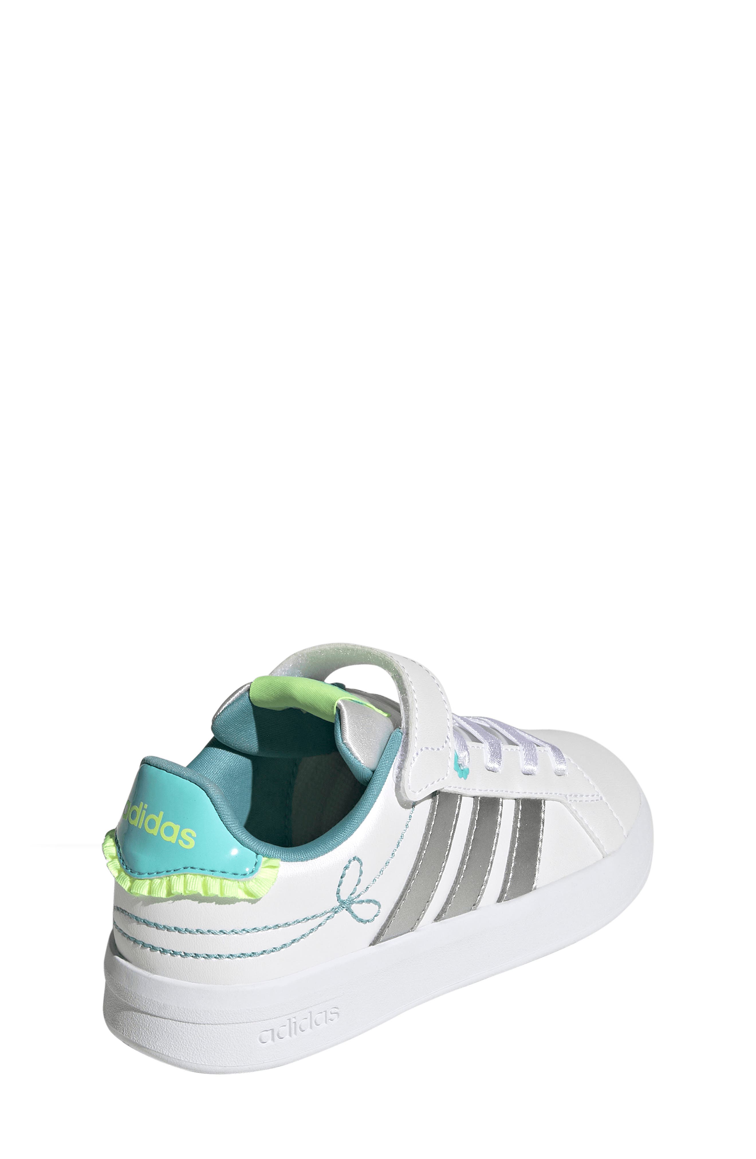 Kids' Grand Court 3.0 Sneaker, Alternate, color, FTWWHT/SIL