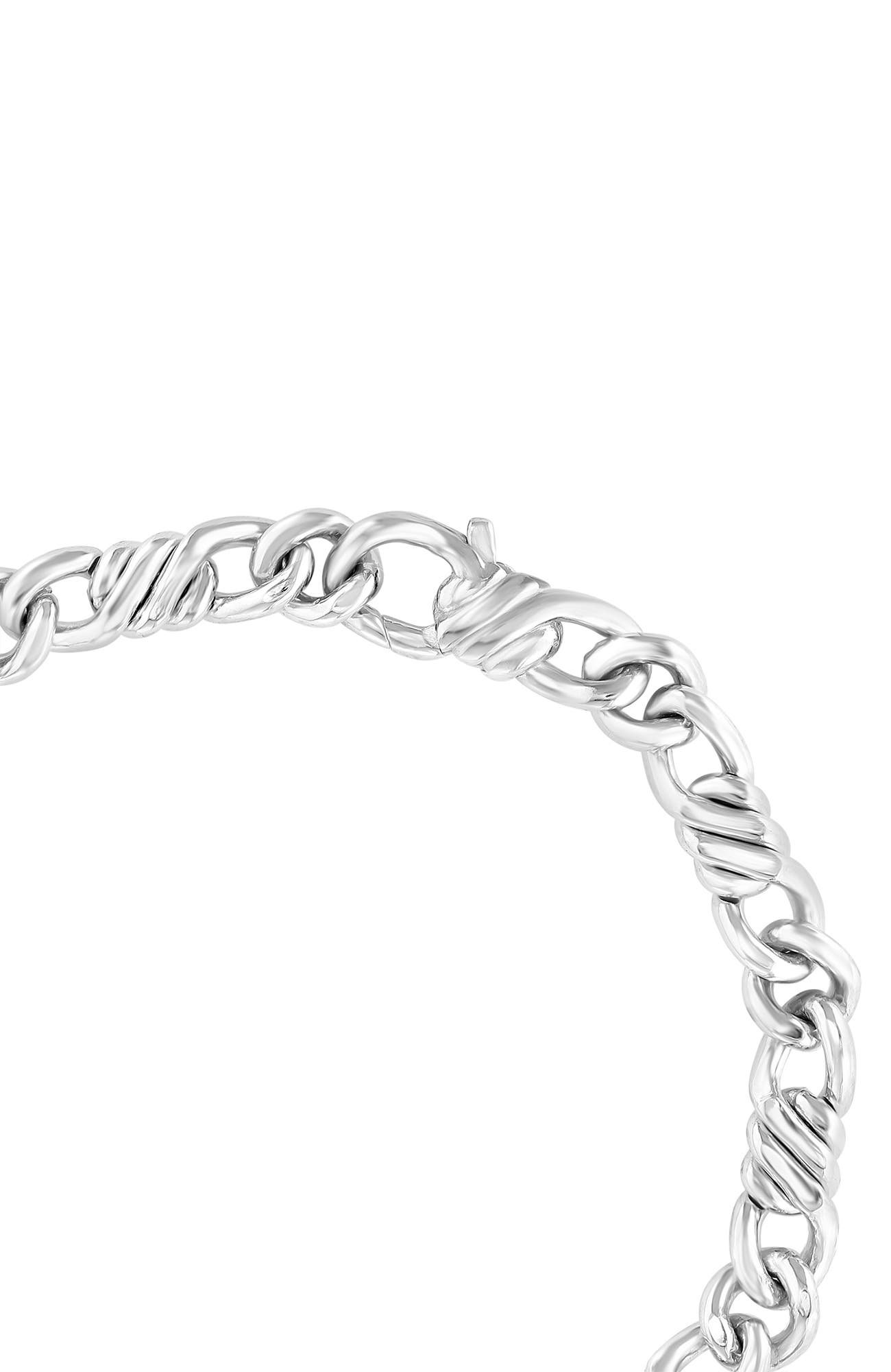 EFFY Polished Link Bracelet In Sterling Silver (Men) | Nordstrom