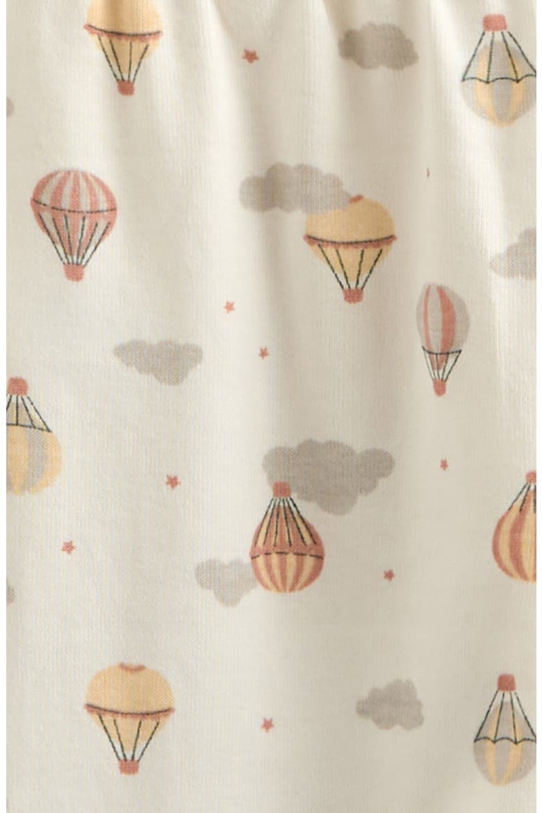 Bodysuit & Joggers Set, Alternate, color, IVORY EGRET HOT AIR BALLOONS