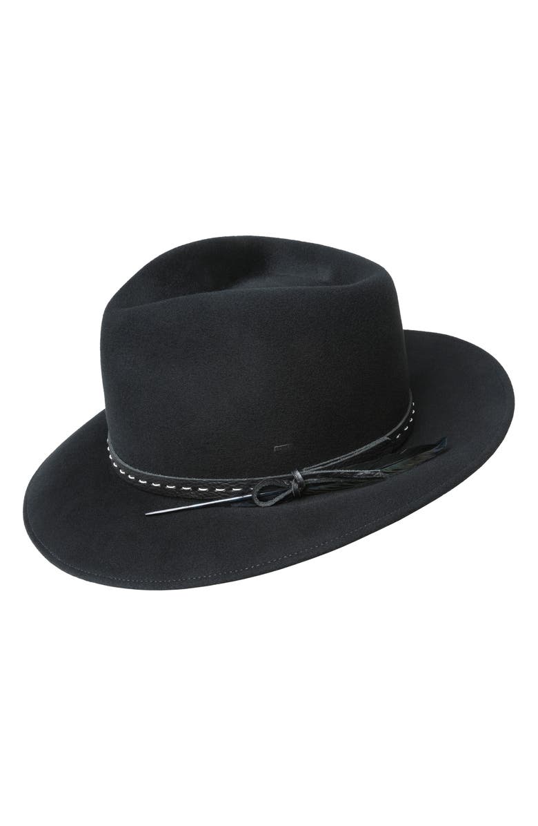 Bailey Colby Wool Fedora, Main, color, 