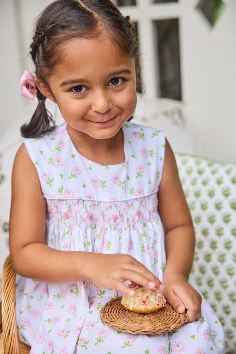 Kids' Floral Simply Smocked Dress, Alternate, color, Meriwether Floral