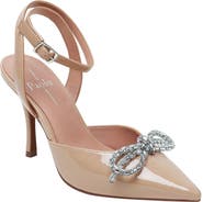 Linea Paolo Heart Ankle Strap Pointed Toe Pump