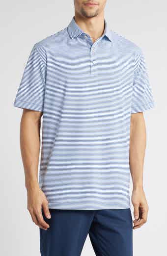 Linden Stripe Performance Jersey Polo