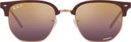 Ray-Ban New Clubmaster 51mm Polarized Irregular Sunglasses