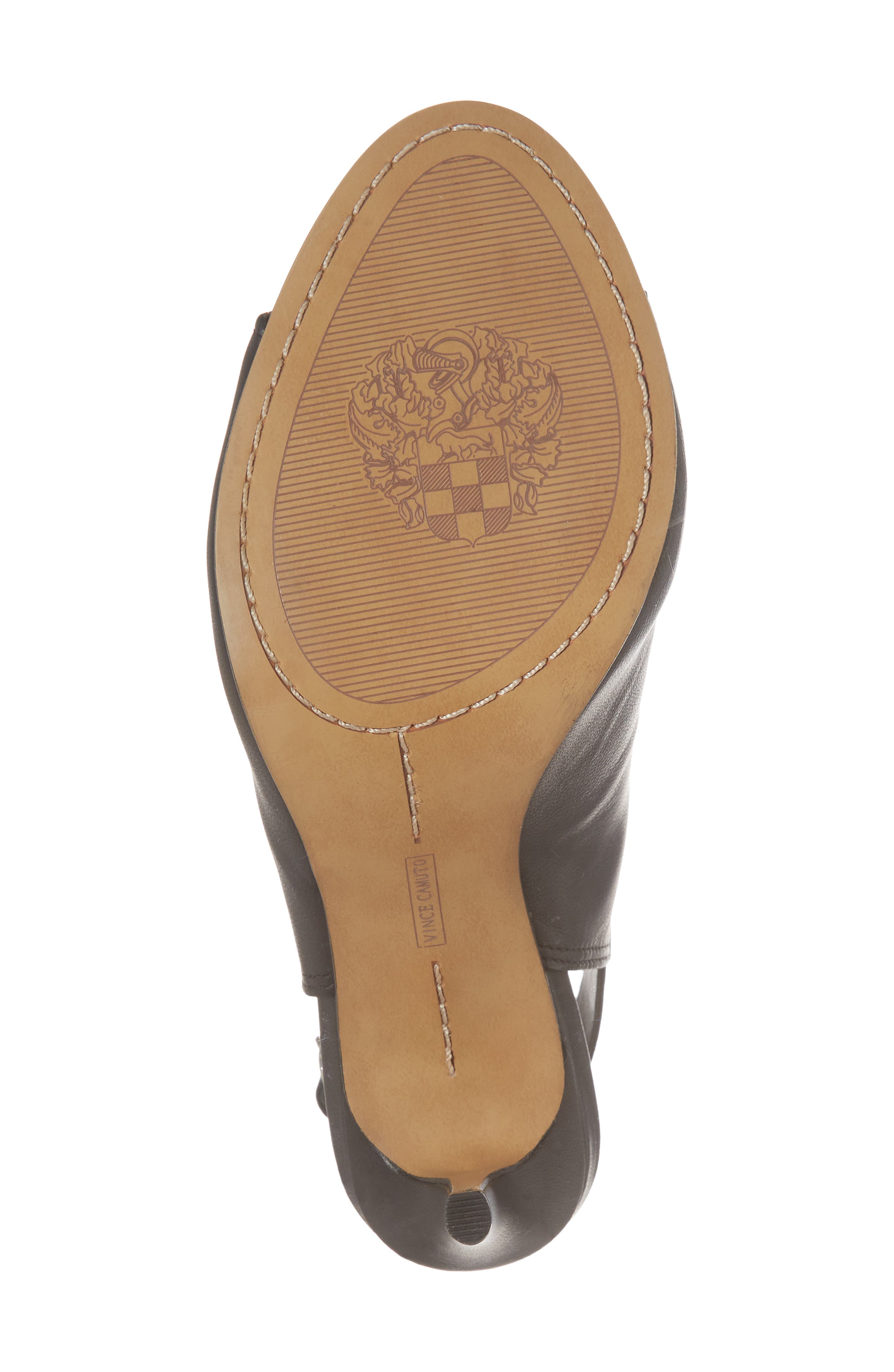 Catina Sandal, Alternate, color, BLACK LEATHER