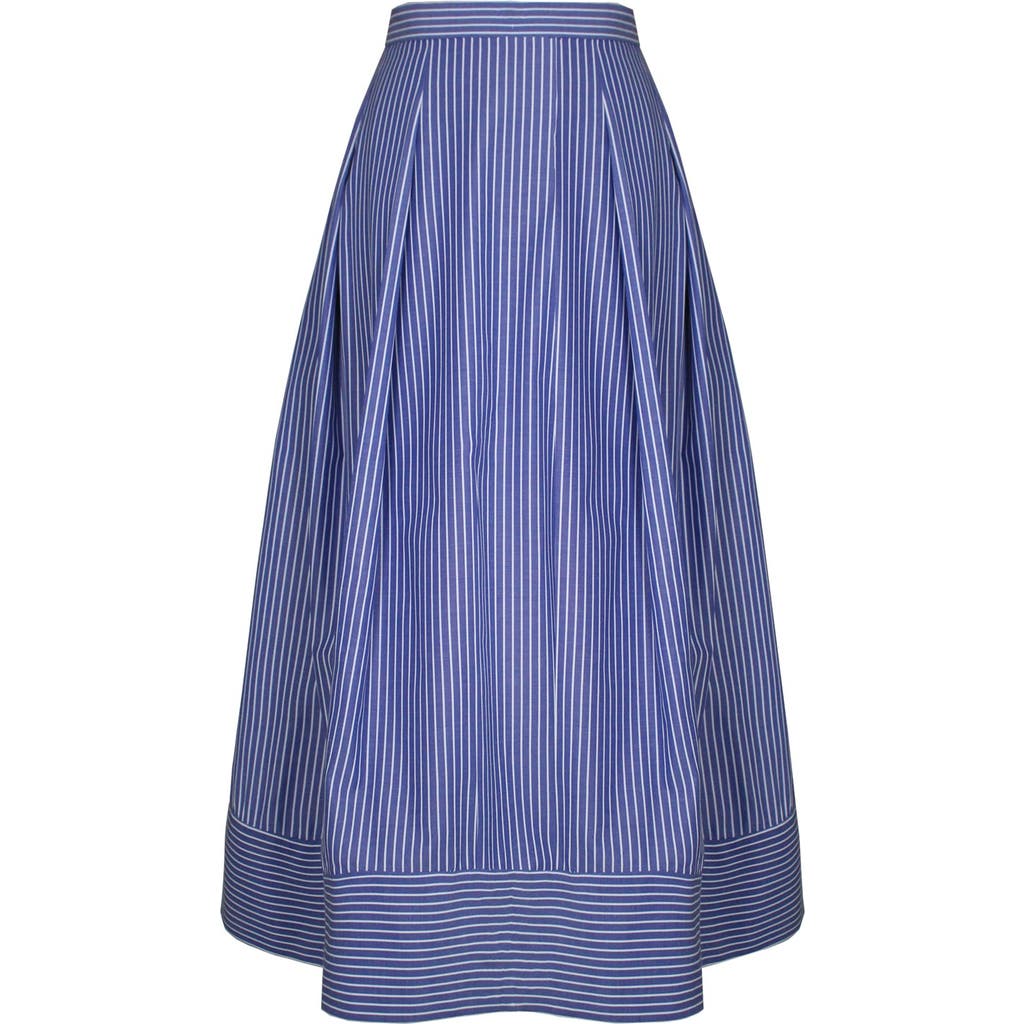 No Pise La Grama Vela Skirt In Blue
