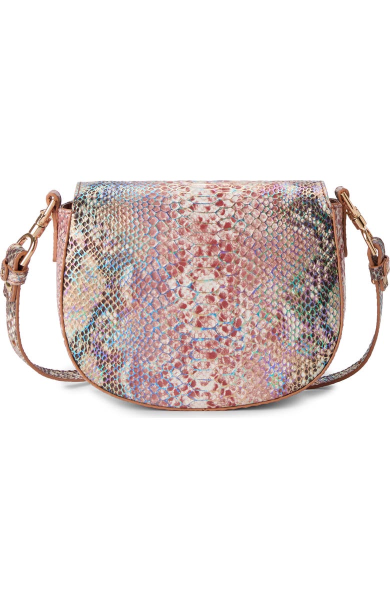 Brahmin Briar Snakeskin Embossed Crossbody Bag, Alternate, color,