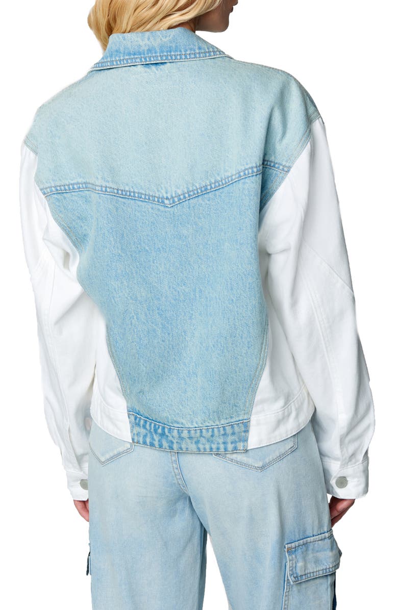 BLANKNYC Two-Tone Denim Jacket, Alternate, color,