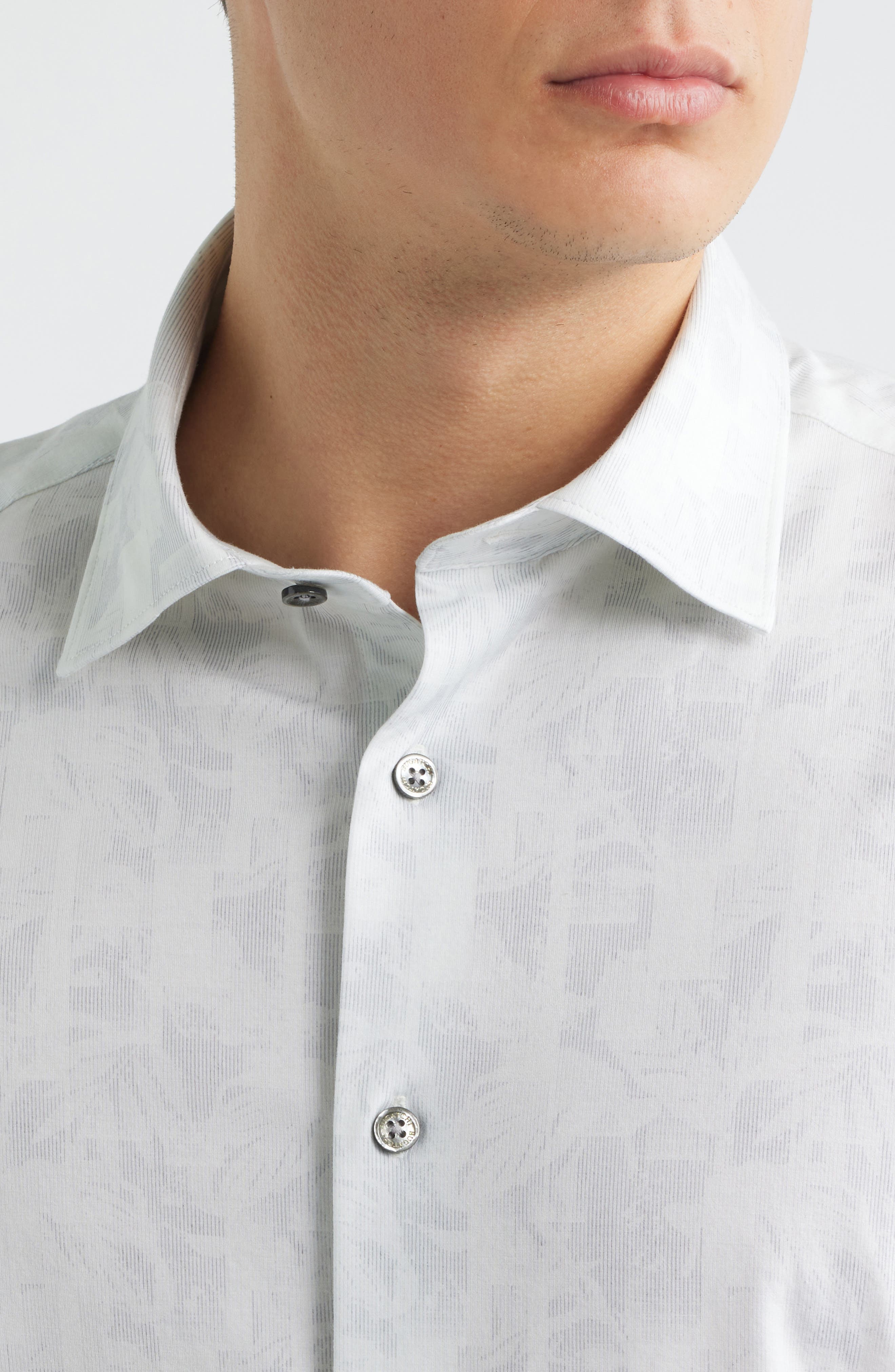 Miles OoohCotton Printed Short Sleeve Button-Up Shirt - image 2