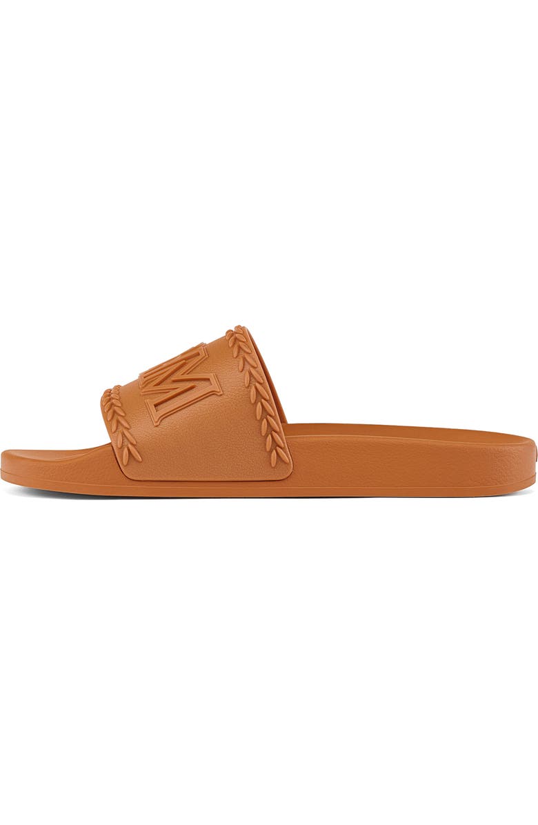 MCM Logo Slide Sandal, Alternate, color,