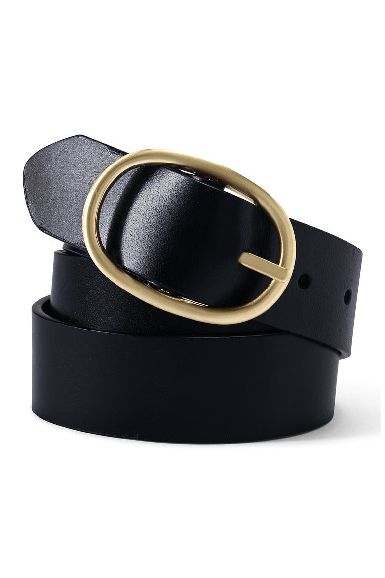 Reversible Denim Belt, Main, color, Black/Dark Brown