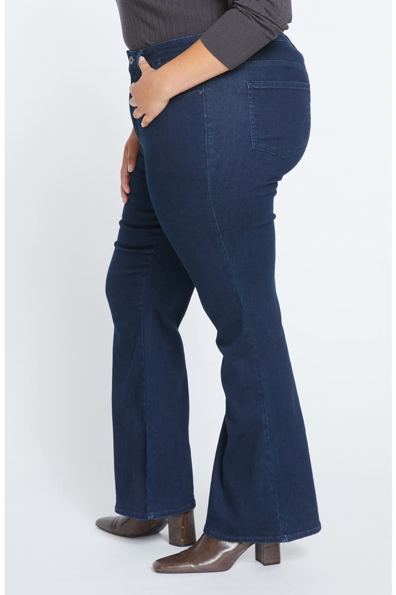 Farrah High Waist Flare Jeans, Alternate, color, DARK INDIGO