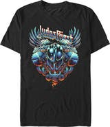 Judas Priest Men's Judas Priest The Serpent and the King Graphic T-Shirt