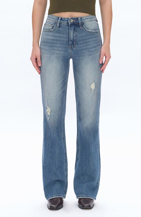 High Waist Bootcut Jeans (Retro)