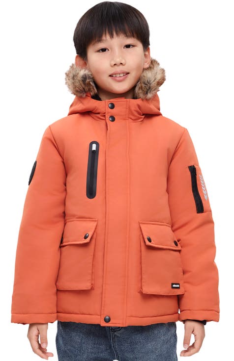 Kids' Parka Jacket with Insulated Hood (Little Kid & Big Kid)