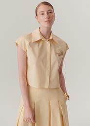 Exquise Hallie Embroidered Shirt
