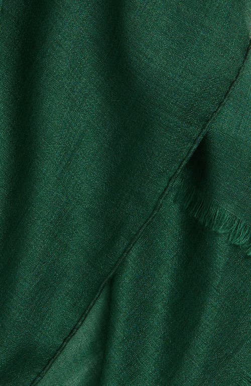 AKRIS AKRIS CASHMERE & SILK FRINGE SCARF