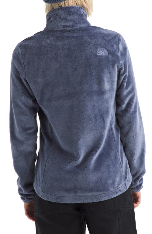 The North Face Osito Zip Fleece Jacket In Blue