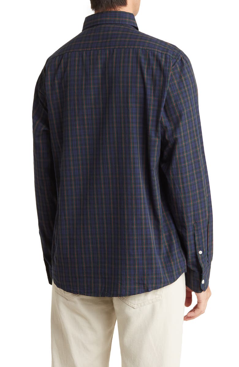 Slate & Stone Plaid Poplin Button-Down Shirt, Alternate, color,