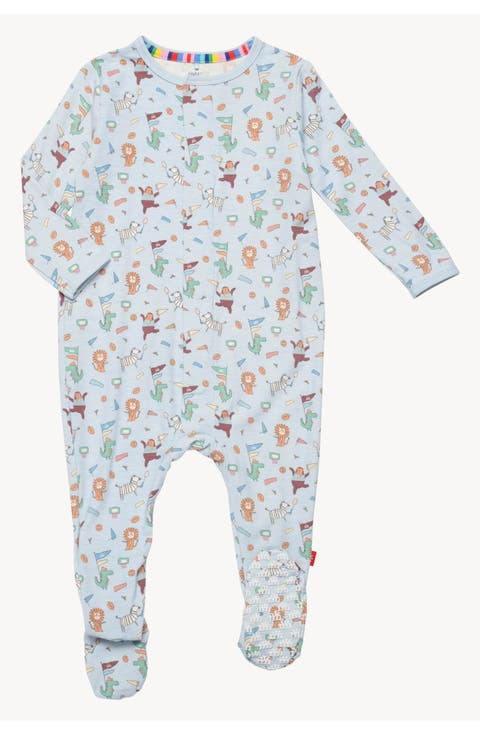 I Like Big Punts Magnetic Footie (Baby)