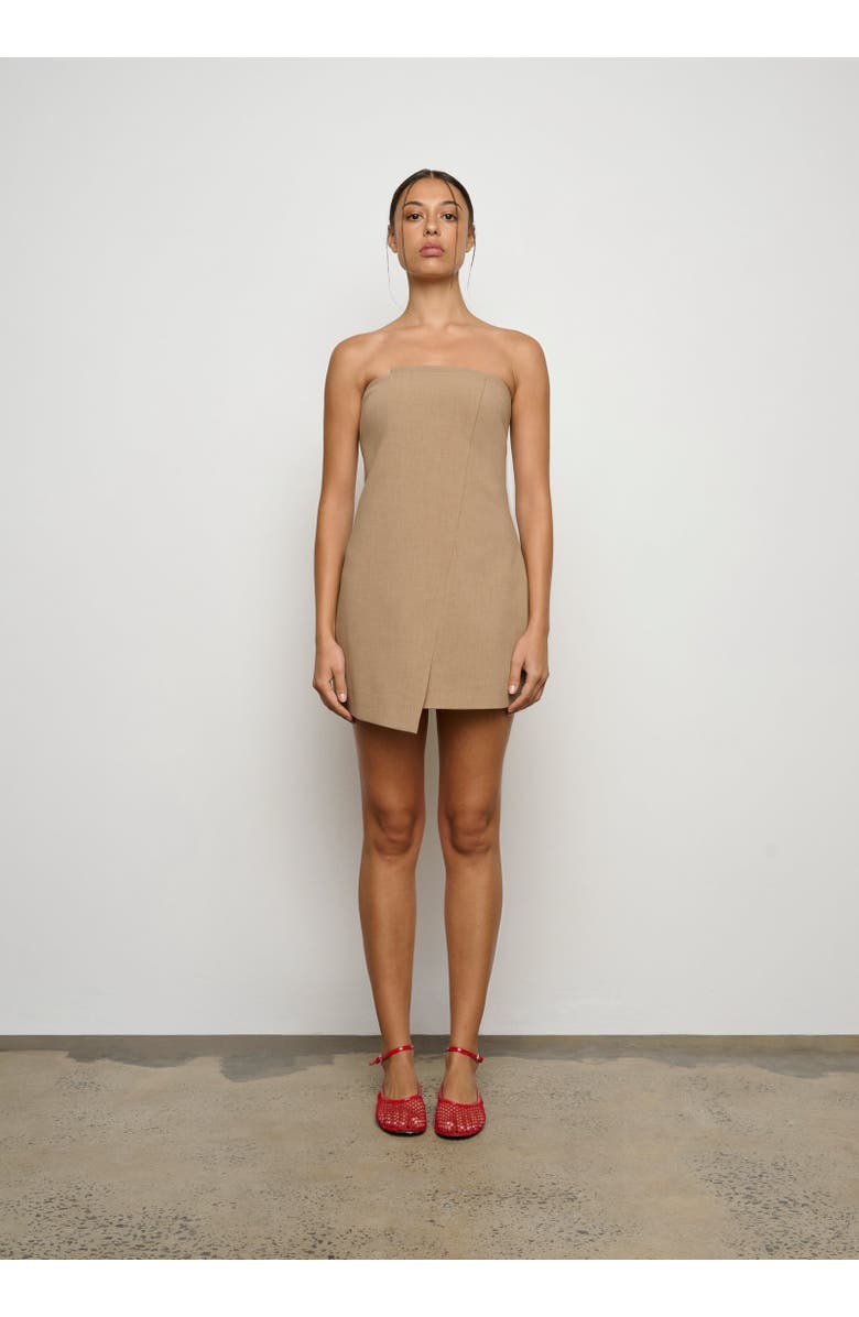 ONE OF OTHERS Crawford Mini Dress, Main, color, Stone