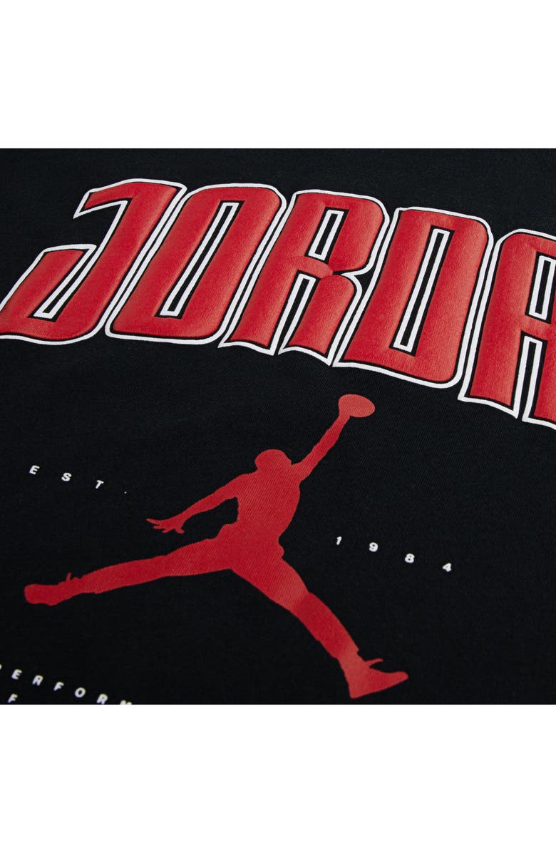 Jordan Kids' 88 City Graphic T-Shirt, Alternate, color, Black