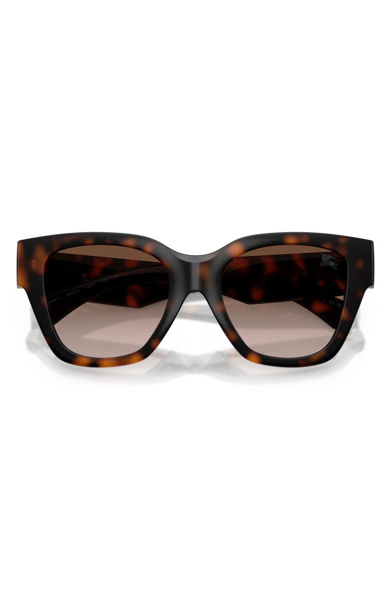 Burberry 53mm Gradient Square Sunglasses, Alternate, color, 