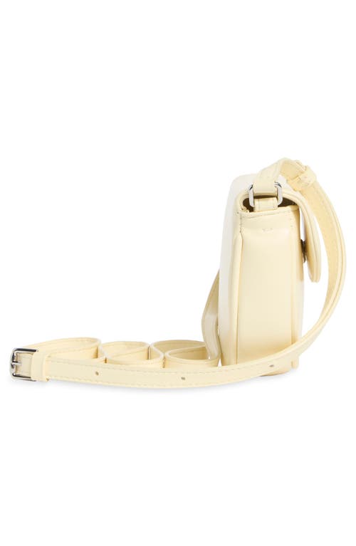 Stand Oil Mino Faux Leather Crossbody Bag In Yellow