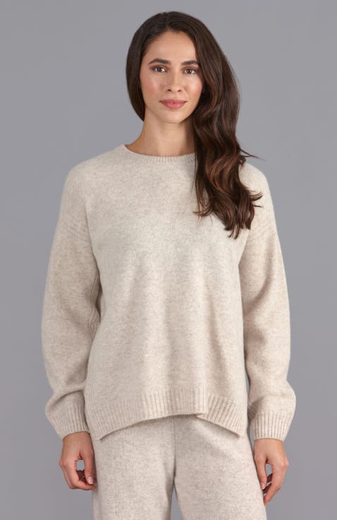 Lambswool Drop Shoulder Sweater