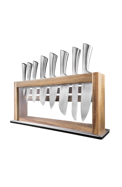 Damashiro® 9-Piece Okada Knife Block
