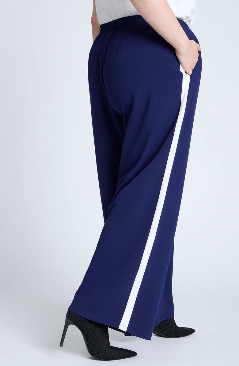 ELOQUII Side Stripe Track Pants, Alternate, color, 