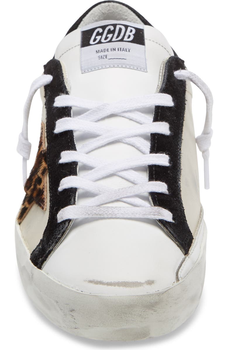 Golden Goose Super-Star Genuine Calf Hair Sneaker, Alternate, color,