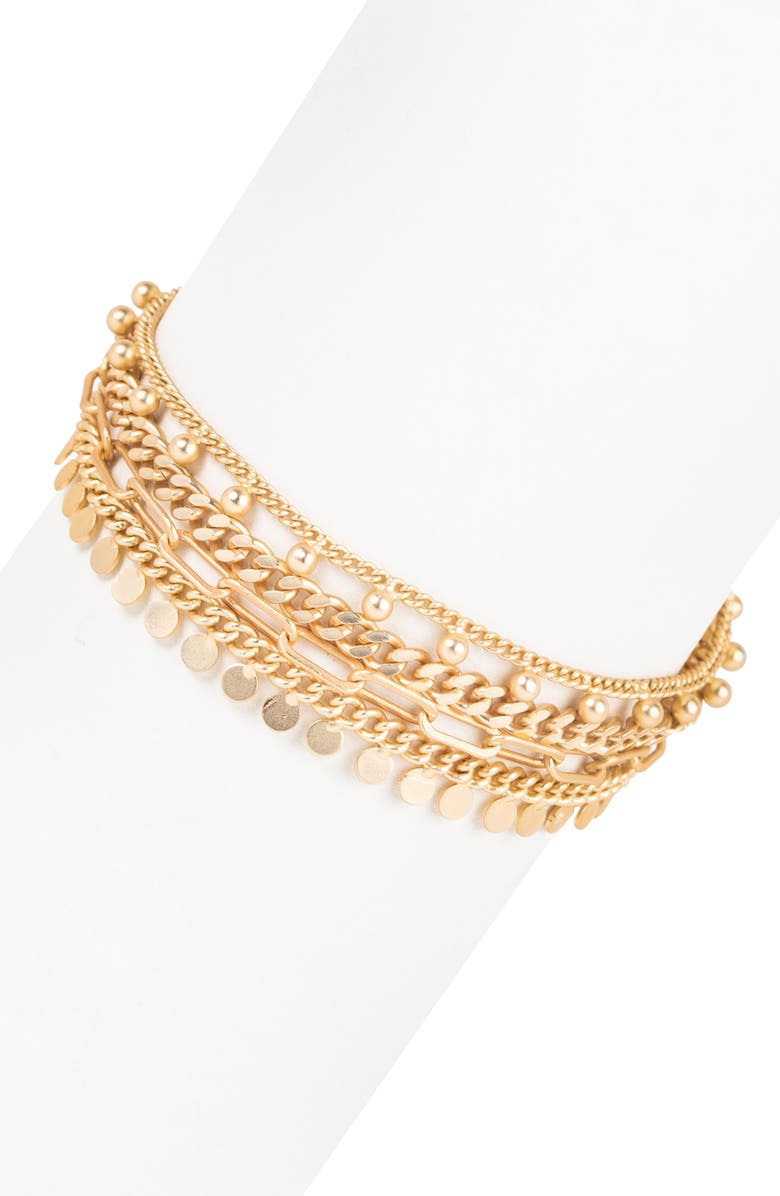 SAACHI Mixed Chain Bracelet, Alternate, color, 