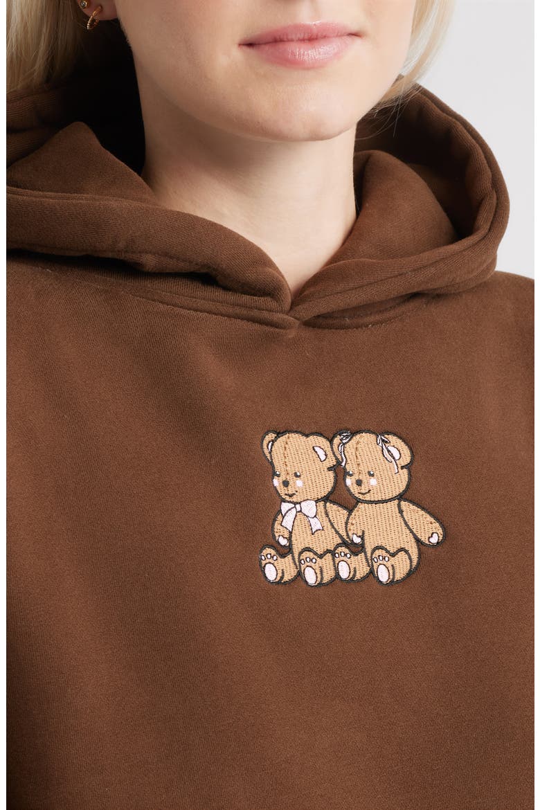 Thank You For Being My Friend Hoodie, Alternate, color, BROWN