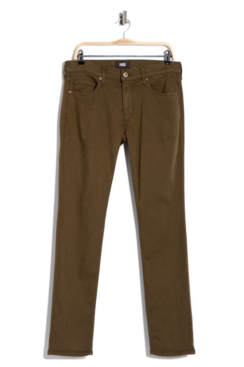 Lennox Slim Fit Jeans, Main, color, OLIVE BRANCH