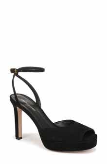 Veronica Beard Brianne Ankle Strap Platform Sandal