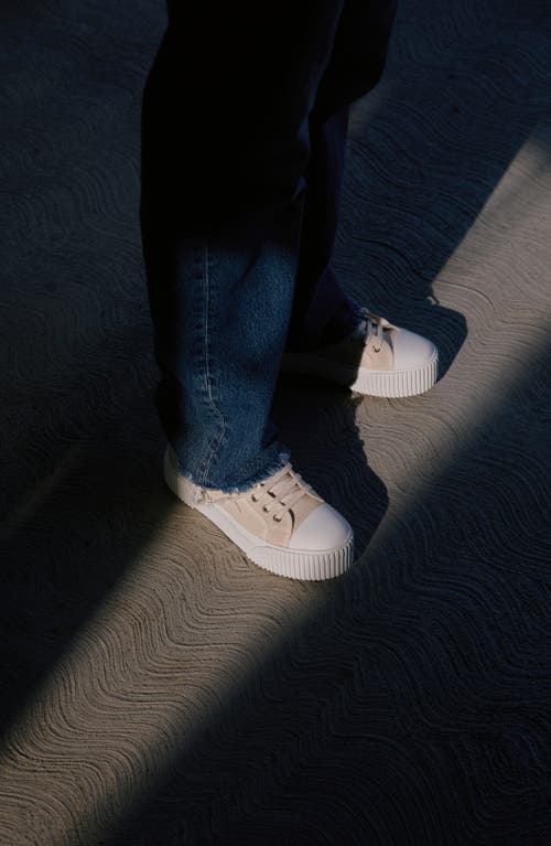 Andrea Gomez Olivia High Top Sneakers In Ivory