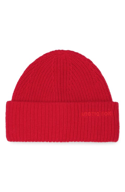 The Embroidered Merino Wool Beanie
