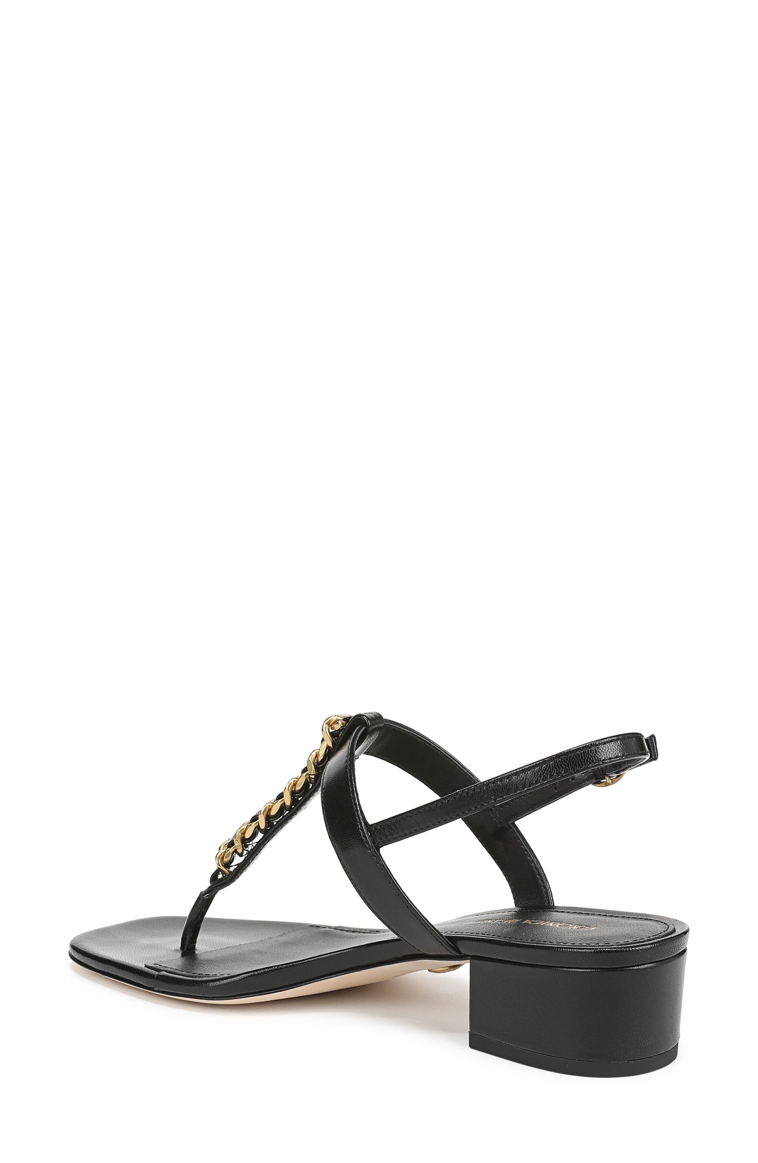 Veronica Beard Andie Slingback Sandal, Alternate, color, Black