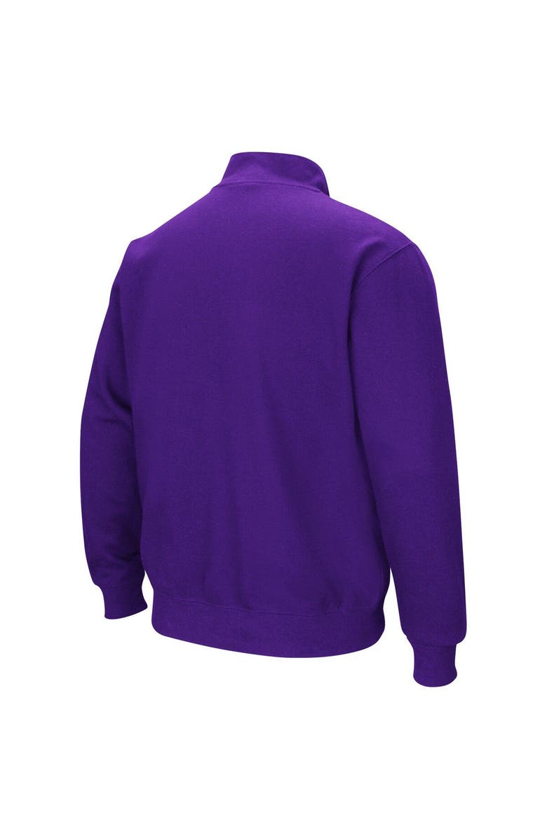 COLOSSEUM Men's Colosseum Purple Minnesota State University Mankato Tortugas Quarter-Zip Sweatshirt, Alternate, color, Purple