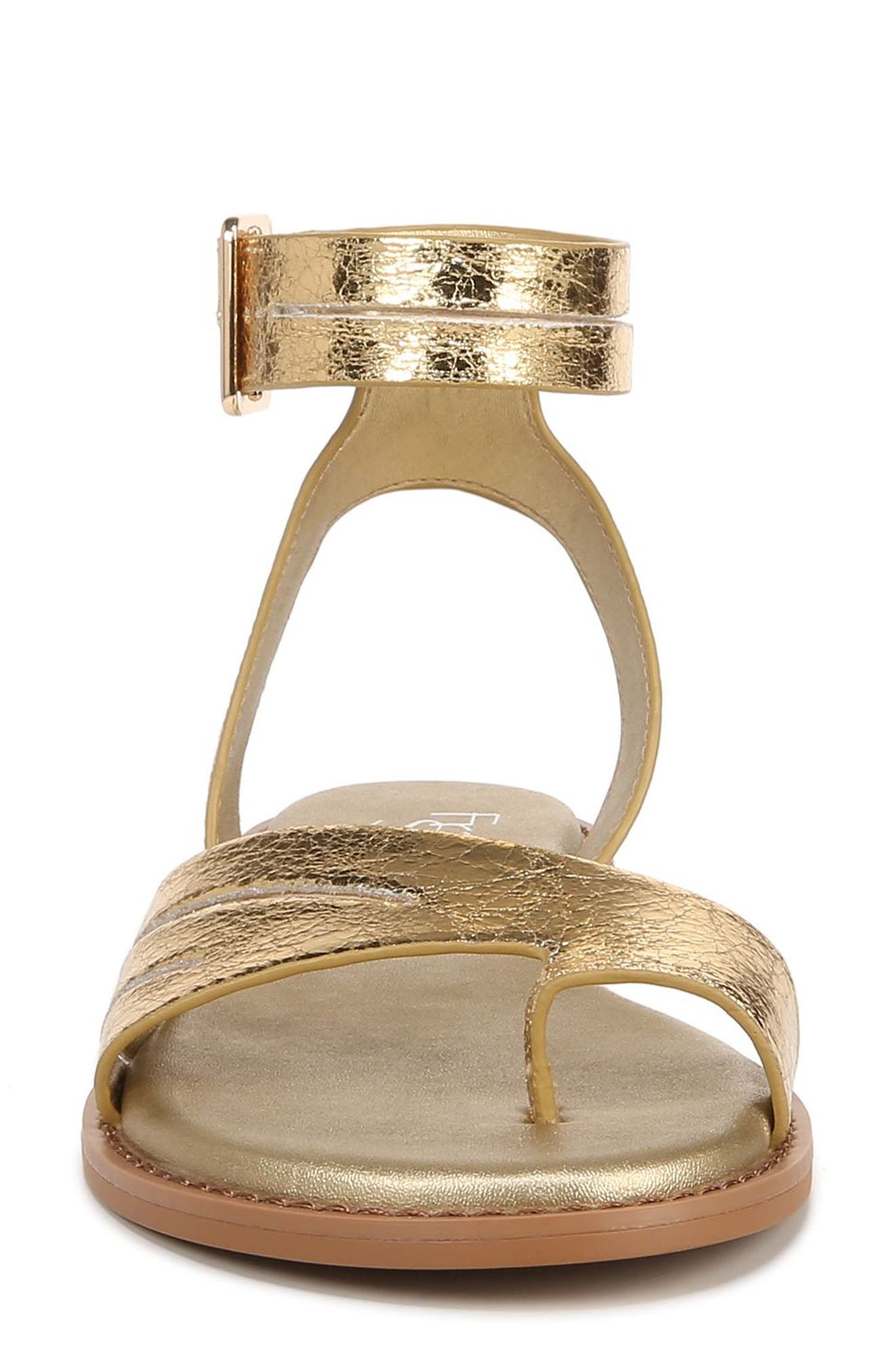 Franco Sarto Greene Sandal, Alternate, color, Gold
