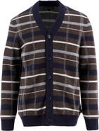 Barbour Kane Stripe Lambswool Cardigan
